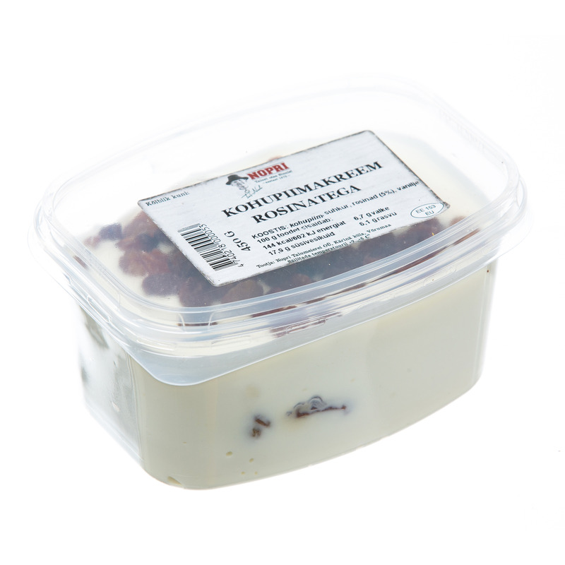 NOPRI Kohupiimakreem rosinatega 450g
