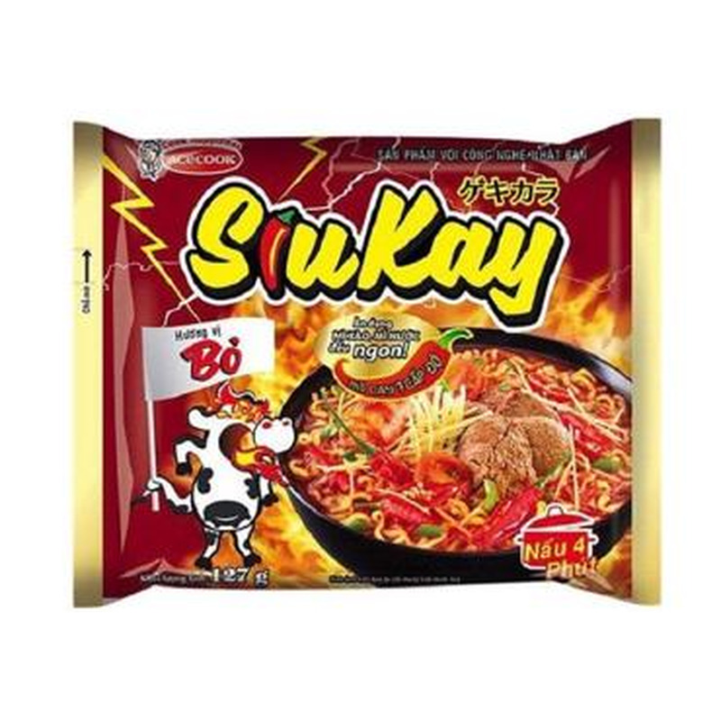 Kiirnuudlid veisemaits.SIUKAY 127g