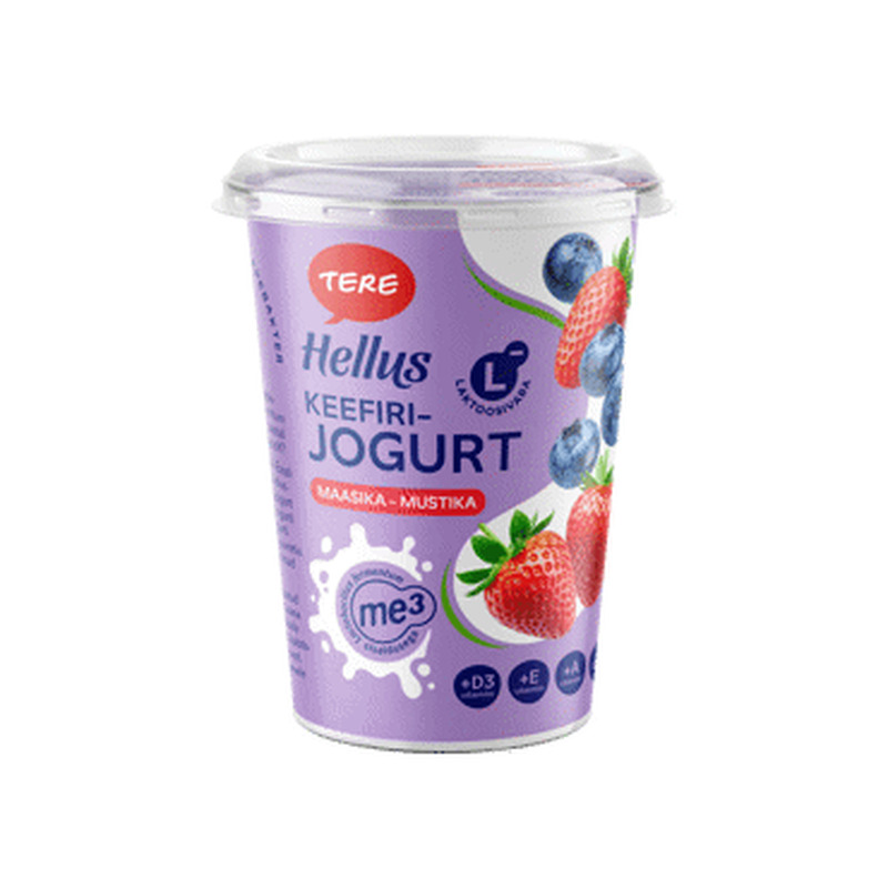 Keefirijogurt Hellus maas.-must.TERE380g