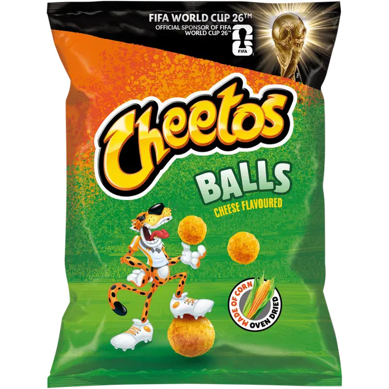 Cheetos pallikujulised juustumaitselised maisikrõpsud 130g