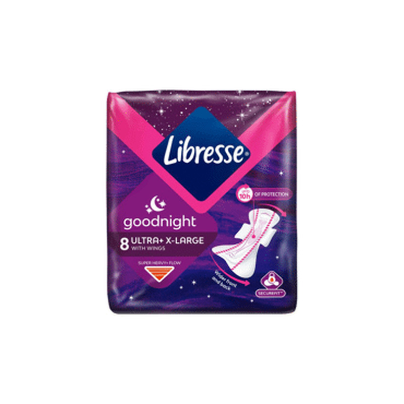 Hüg.sidemed LIBRESSE UltraNightLong 8tk
