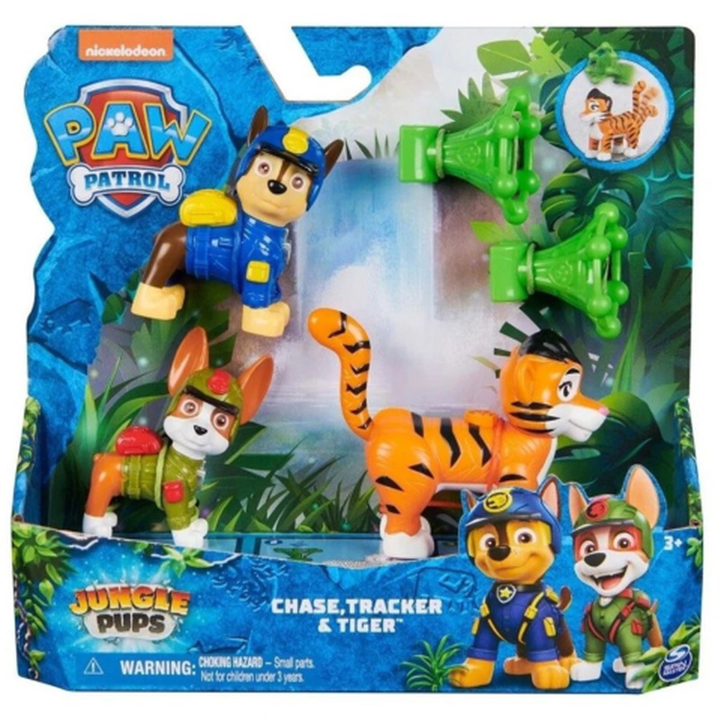 Figuur Paw Patrol Hero Pup Jungle Chase, 6068629