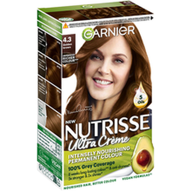 Garnier nutrisse juuksevärv kuldpruun4.3