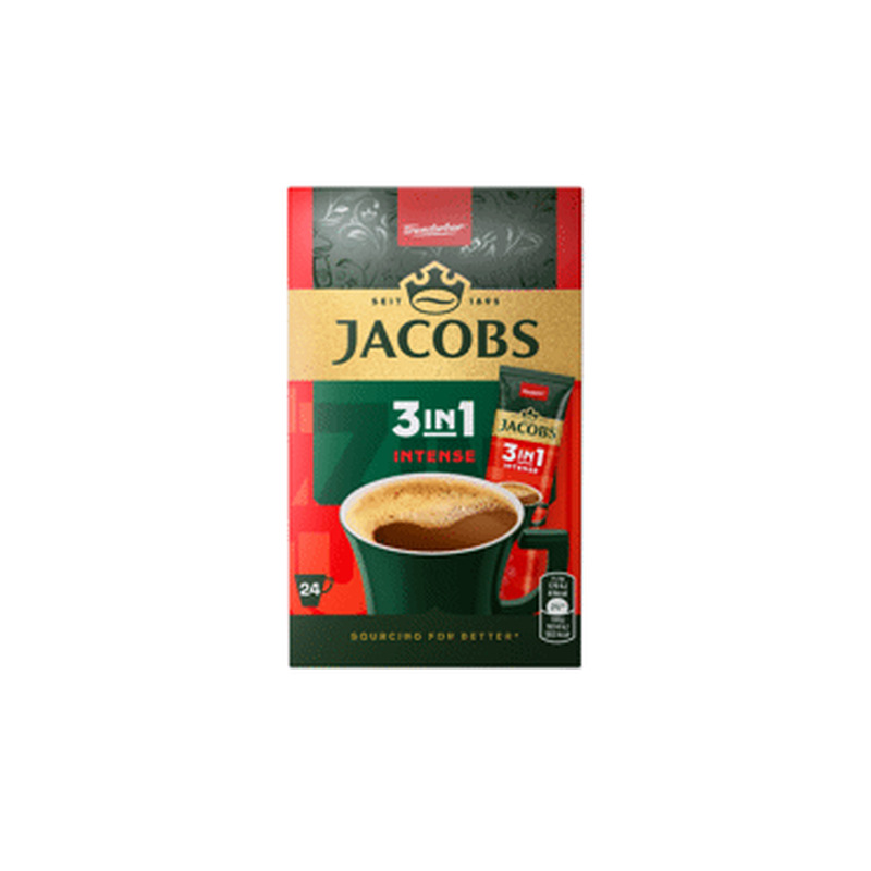 Lah.kohvijook JACOBS 3in1 Inten 24x11.1g