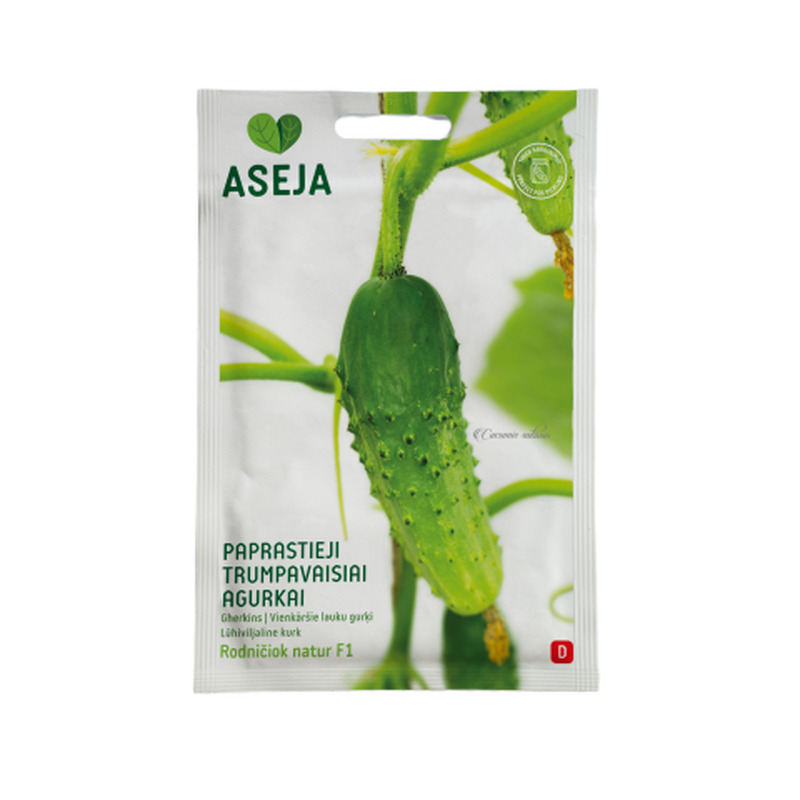 Tavalised lühikese viljaga kurgid Rodničiok Natur H Aseja 1g 20-0506 (D)