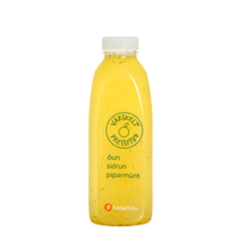Õuna, sidruni, piparmündi värske mahl, KADARBIKU, 750 ml