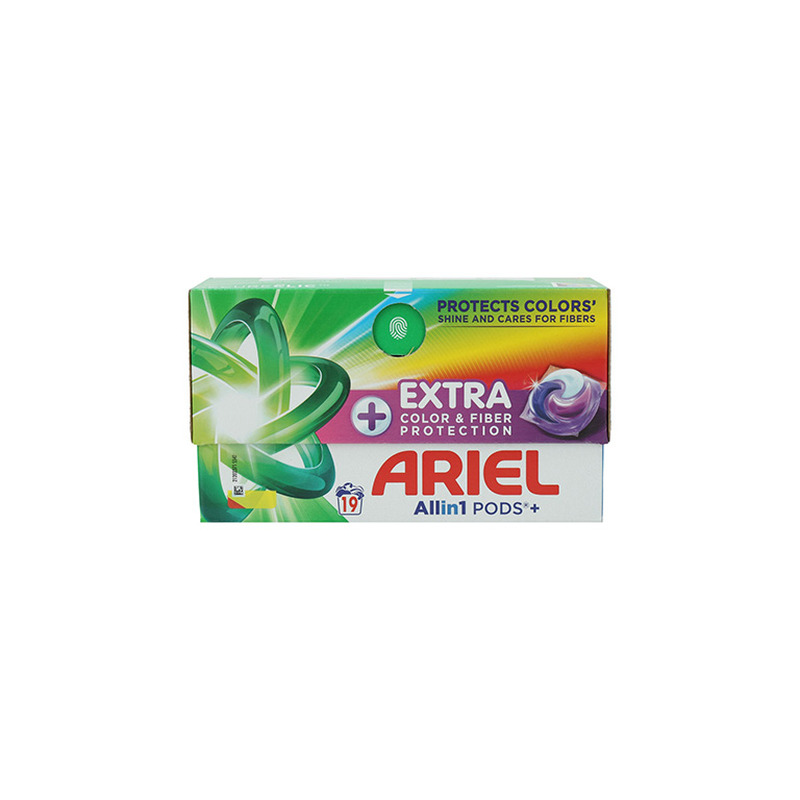 Pesukapslid Ariel Color & Fiber 19tk