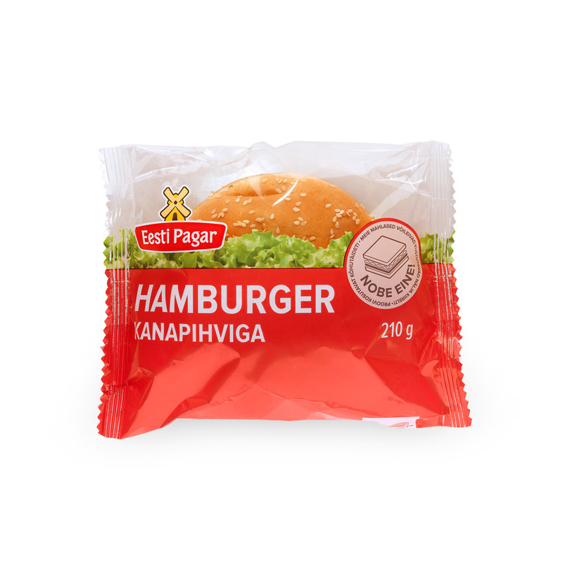 EESTI PAGAR Hamburger kanapihviga 210g