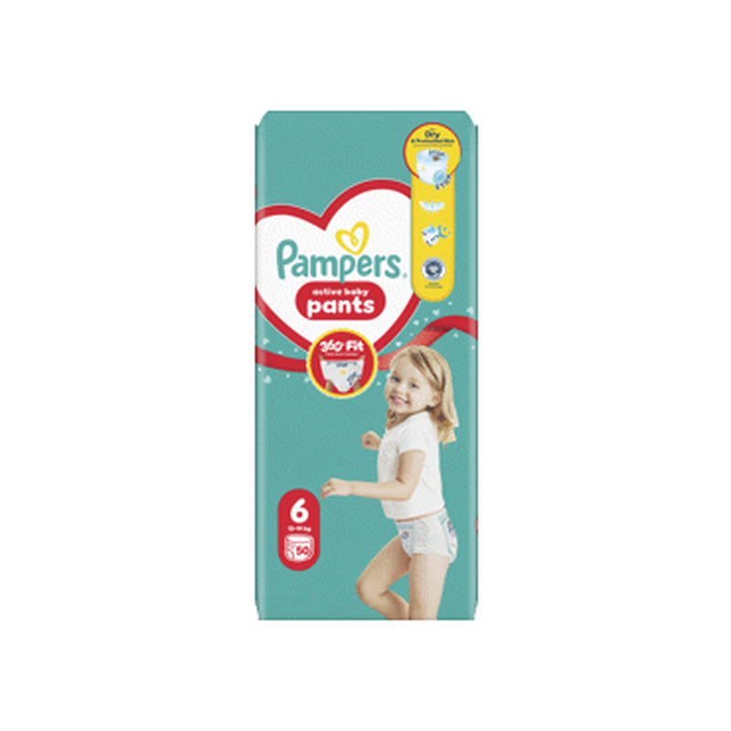 Püksmähkmed PAMPERS GP S6 13-19kg 50tk