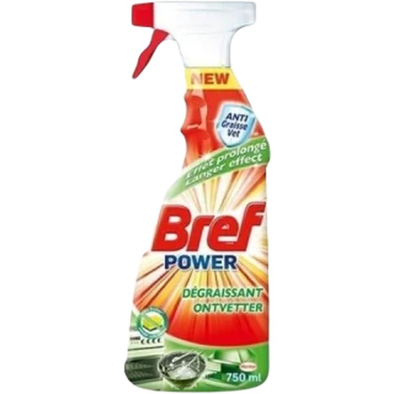 Bref POWERKöögipuhastus sprei rasvaeemaldaja 750ml