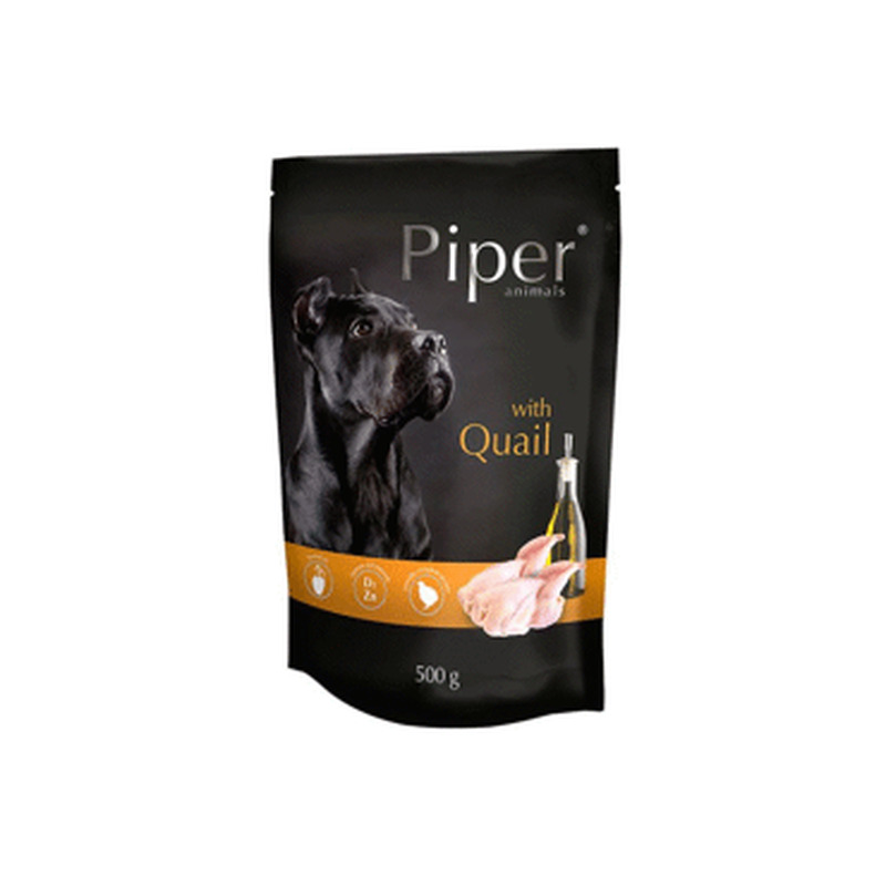 Koera märgtoit PIPER vutilihaga 500g