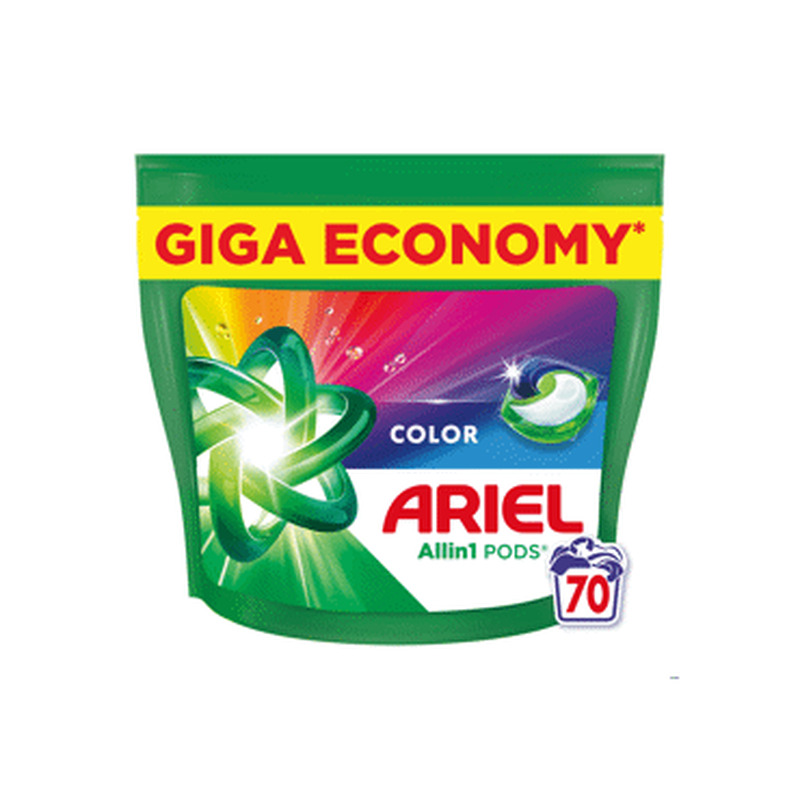 Pesukapslid ARIEL Color 70pk