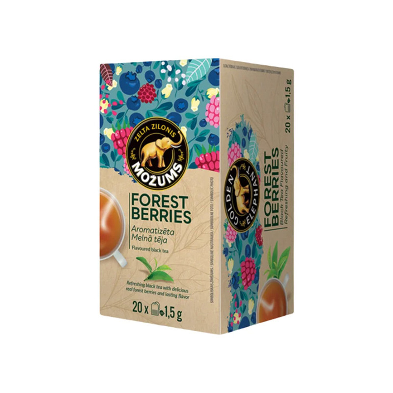 Must tee Mozums metsamarja 20*1.5g