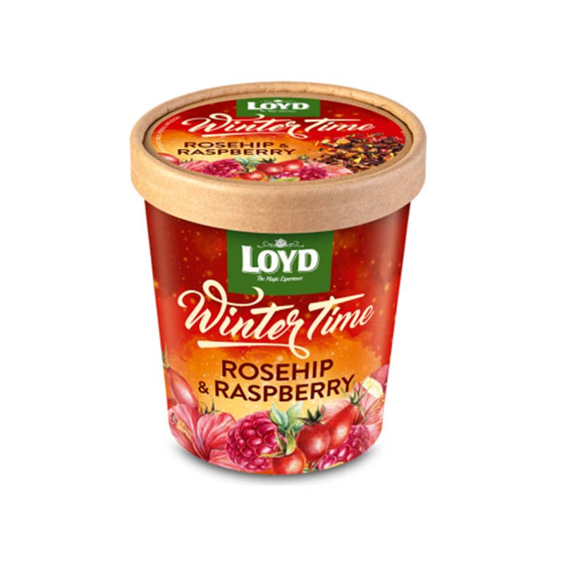 Tee kibuvitsa ja vaarikamaitseline, LOYD, 50 g