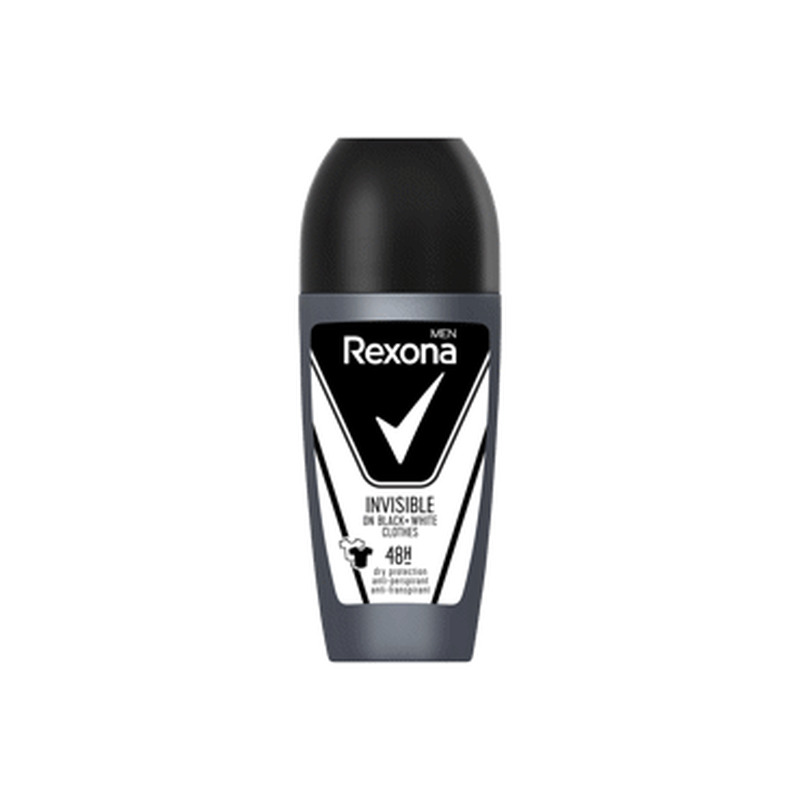 Rulldeo REXONA Invisible B&W Men 50ml