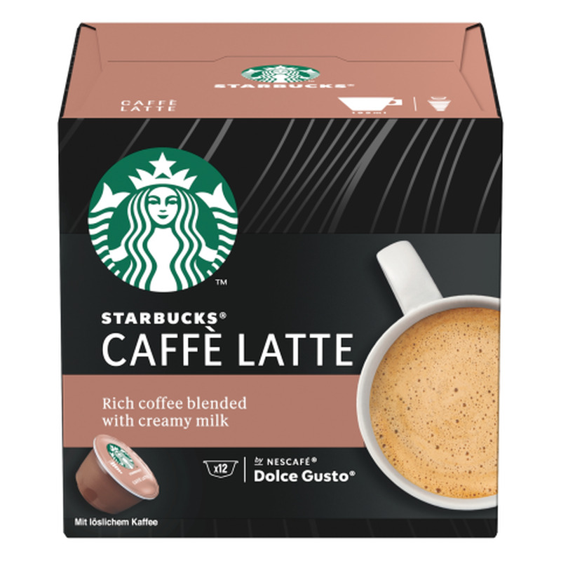 Kohvikapslid Starbucks Caffe Latte 12x10,1g