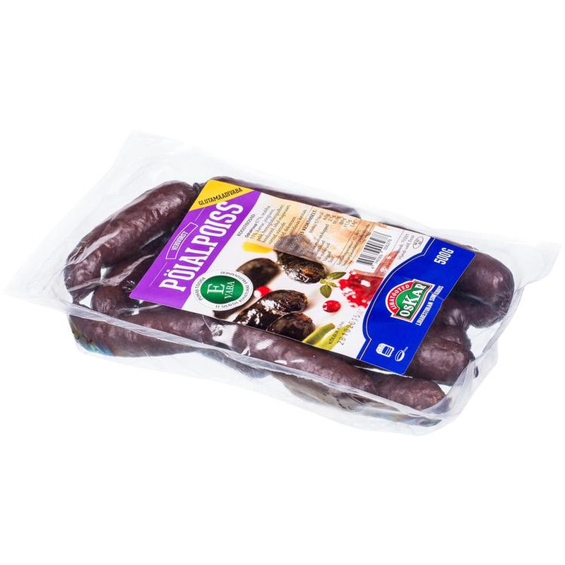 Verivorst Pöialpoiss e-vaba 500g