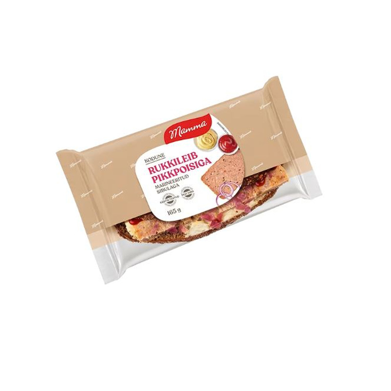 Mamma Rukkileib Pikkpoisiga 165g