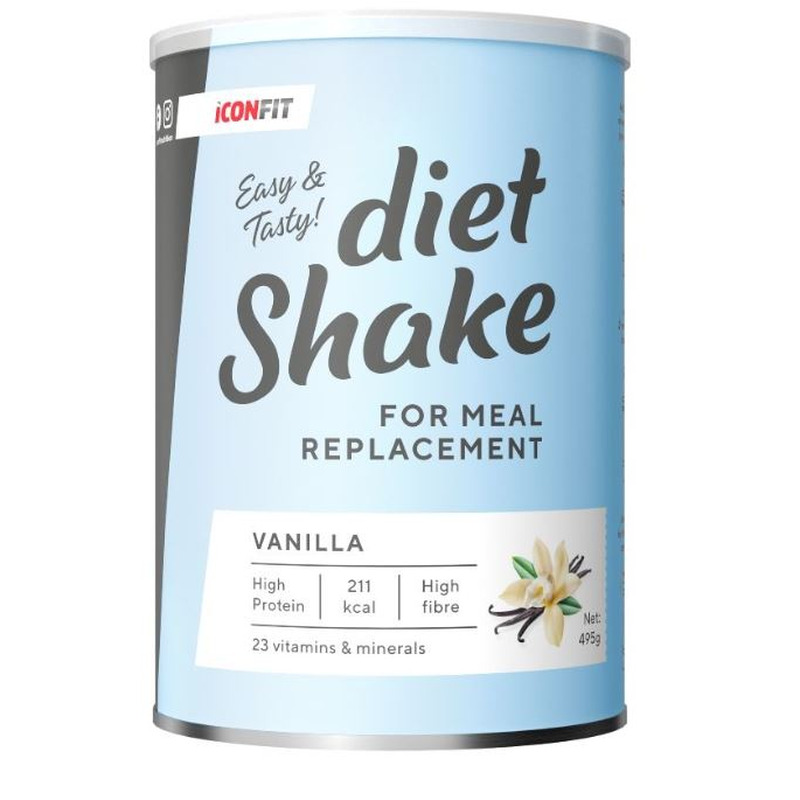Iconfit Diet Shake – Vanilje 495g