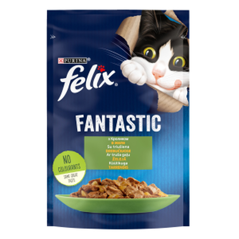Felix Kiisueine Fantastic 85g küülik