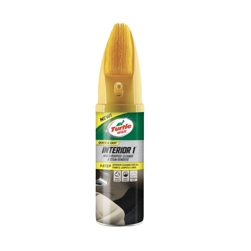 Tekstiilipuhastusvahend harjaga, TURTLE WAX GREEN LINE, 400 ml