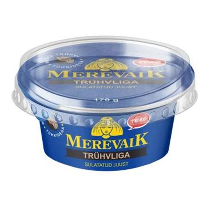 Sulatatud juust MEREVAIK trühvliga 170g