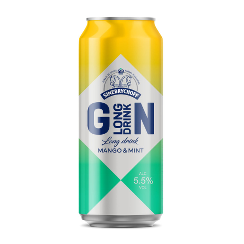 Muu alkohoolne jook Sinebrychoff Mango Mint 5,5%vol 0,5l purk