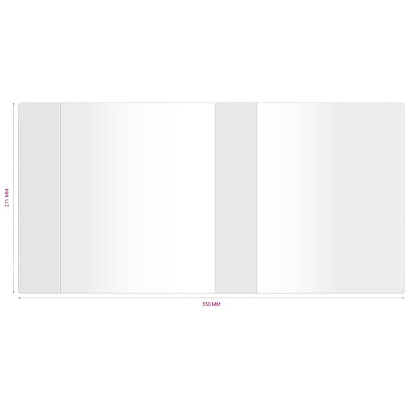 Tellitavad kilekaaned 271x550mm, BRUNNEN, 1tk