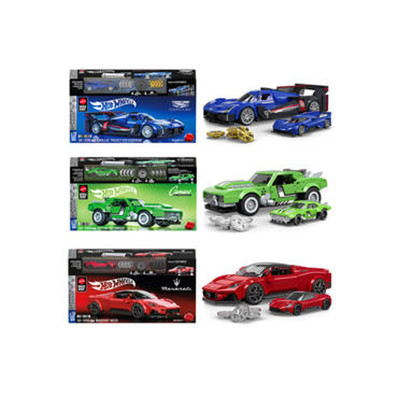 Konstr. HOT WHEELS Brick Shop Speed