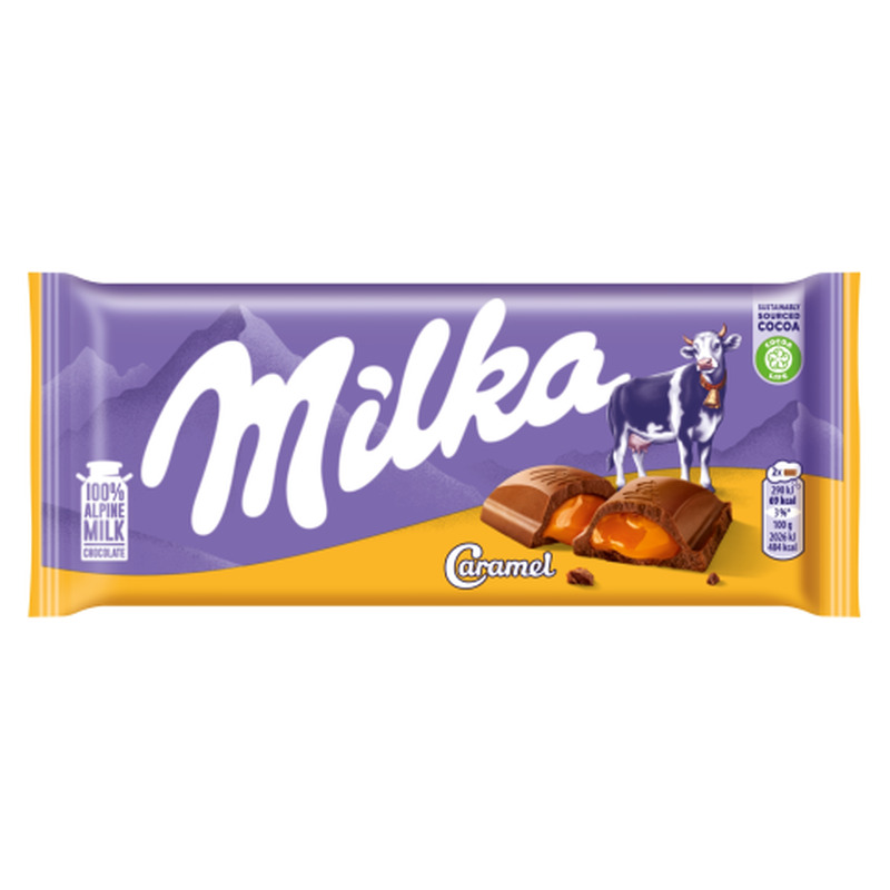 Šokolaad karamelli Milka 100g