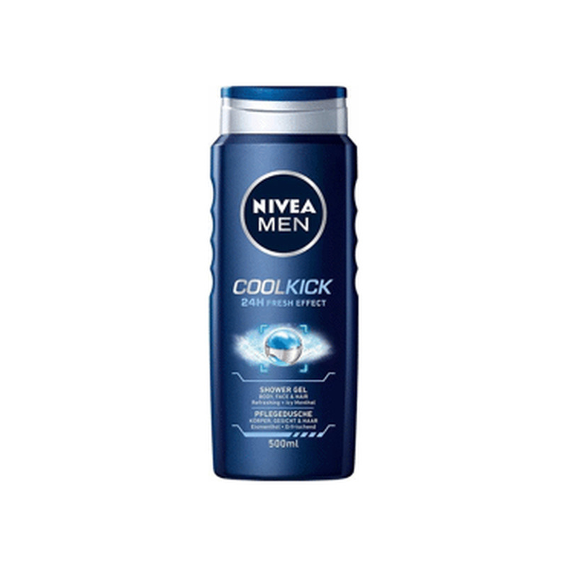 Dušigeel NIVEA Men Fresh Kick 500ml