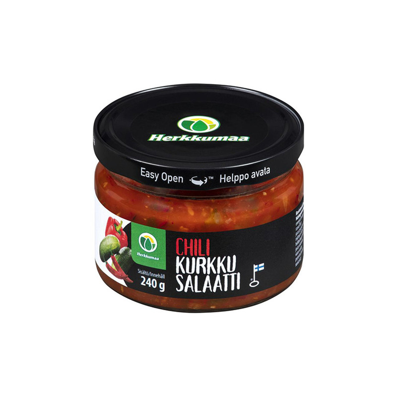 Herkkuma Chili- kurgi salat 240g