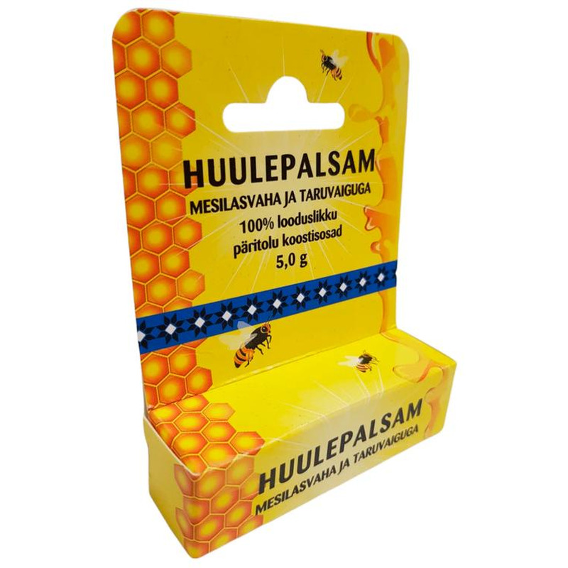Huulepalsam mesilasvaha ja taruvaiguga, SALLA-PRINGI MESILA, 5 g