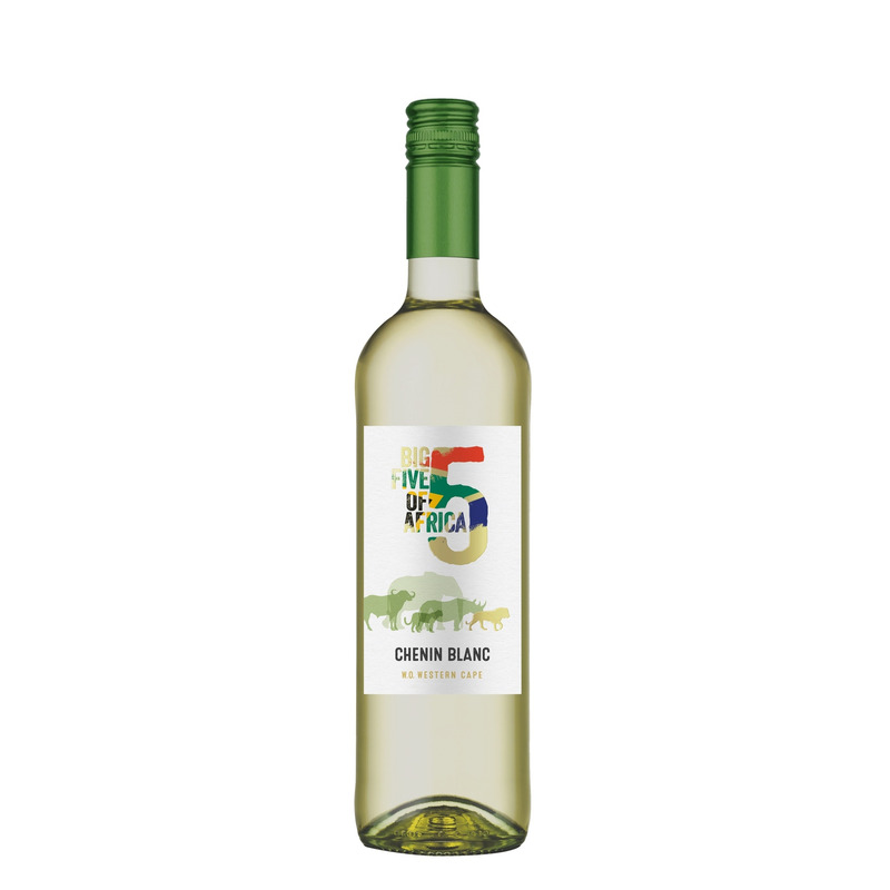 BIG 5 OF AFRICA Chenin Blanc 12,5% 75cl(valge,kuiv)