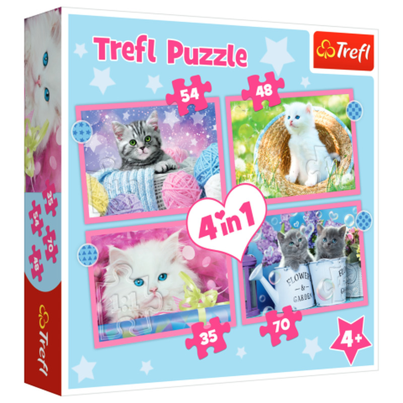 Mänguasi pusle 12+24+20+15 Trefl