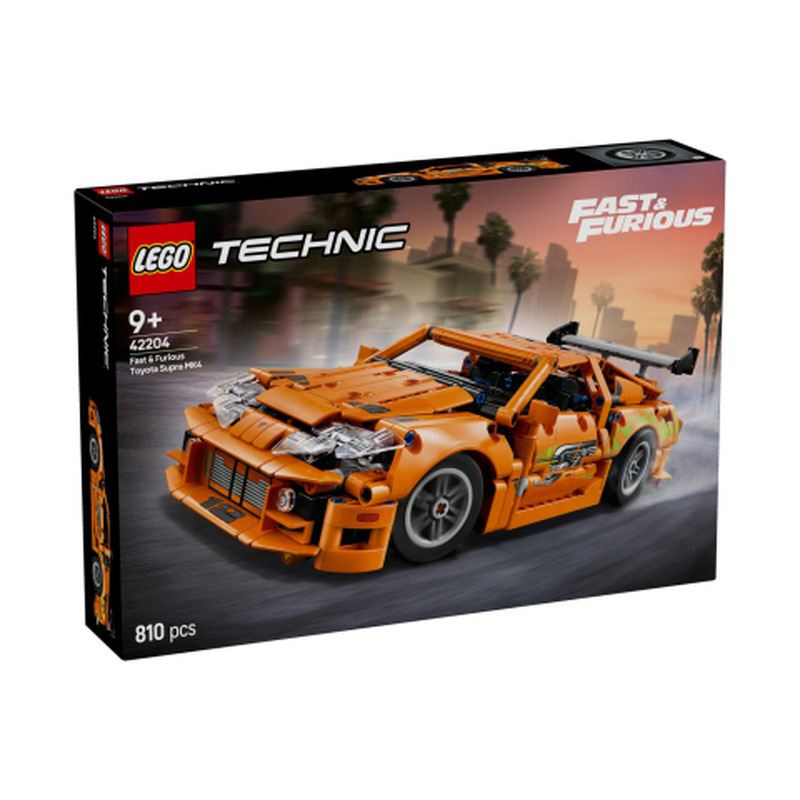 Konstruktor Lego Fast And Furious Toyota Supra Mk4 42204
