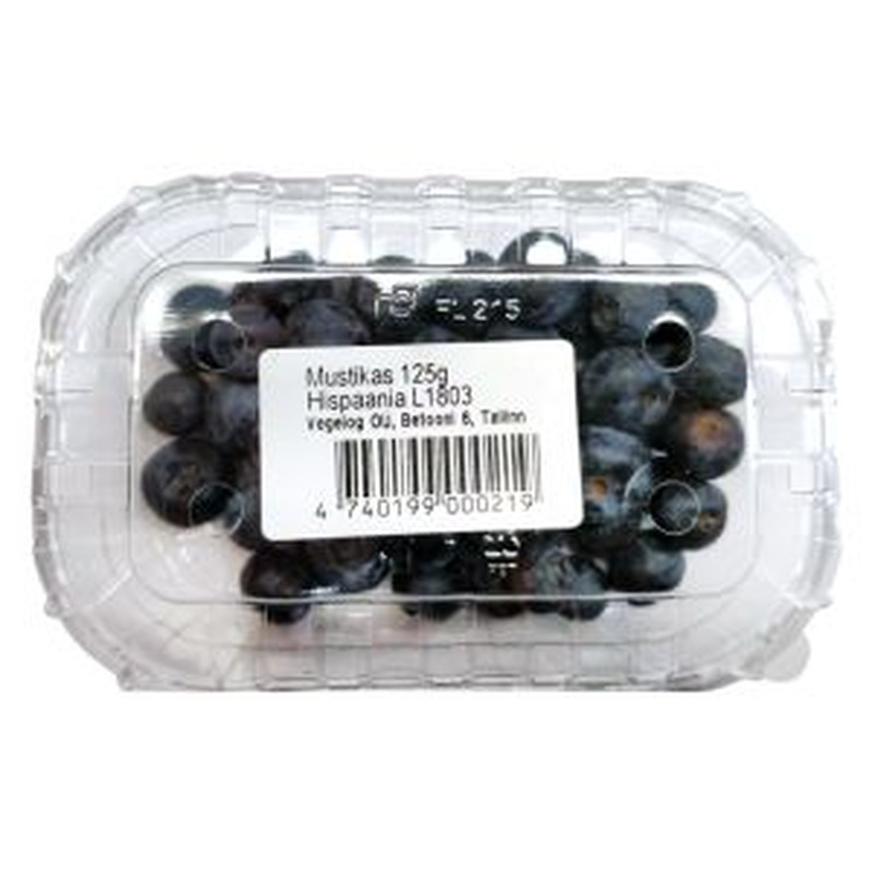 Kultuurmustikad 125g