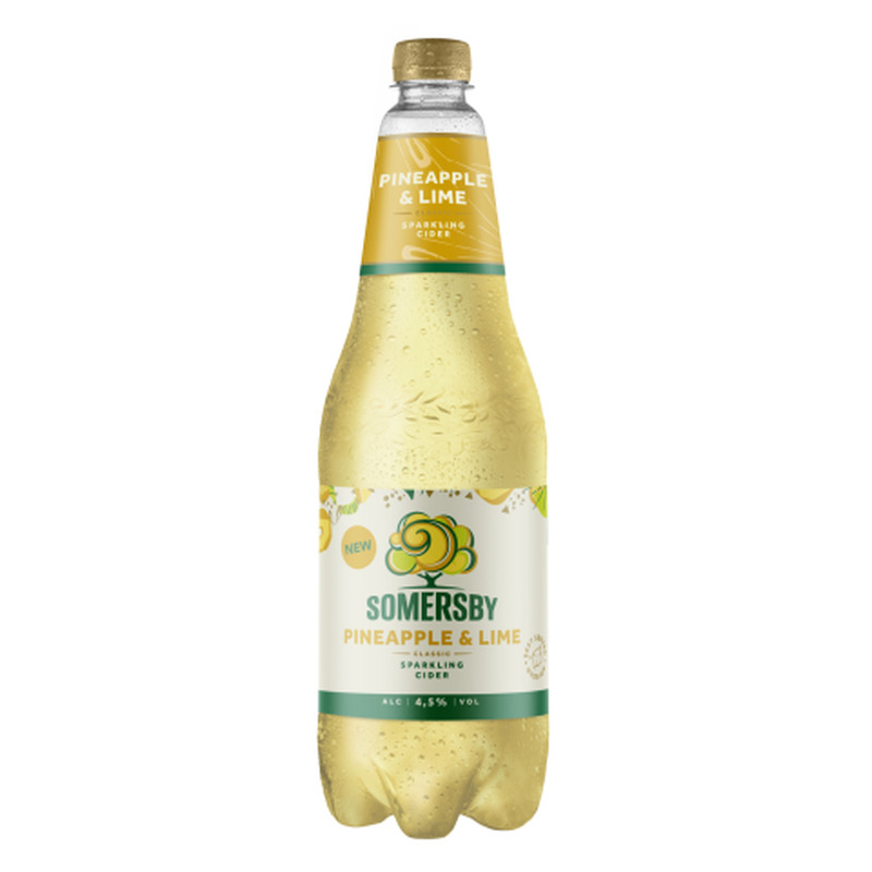 Siider Somersby Pineapple Lime 4,5%vol 1l pet