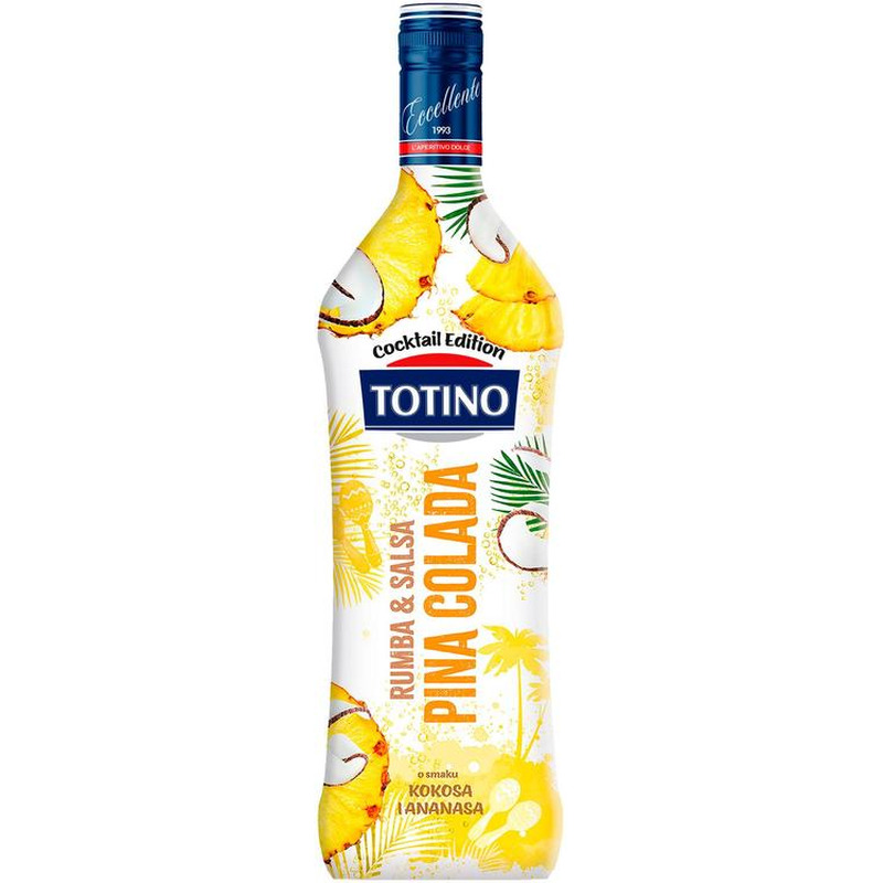Totino Music Edition Ru&sa Pina Colada muu alkohoolne jook 12,5%vol 1 l