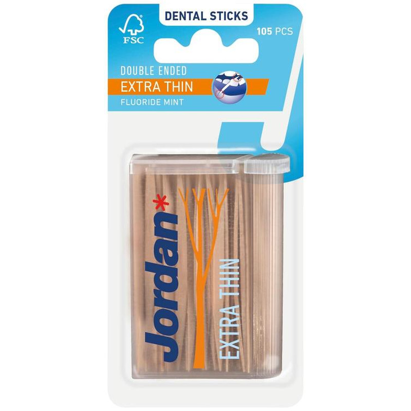 Hambatikud Extra Thin, JORDAN, 105 tk