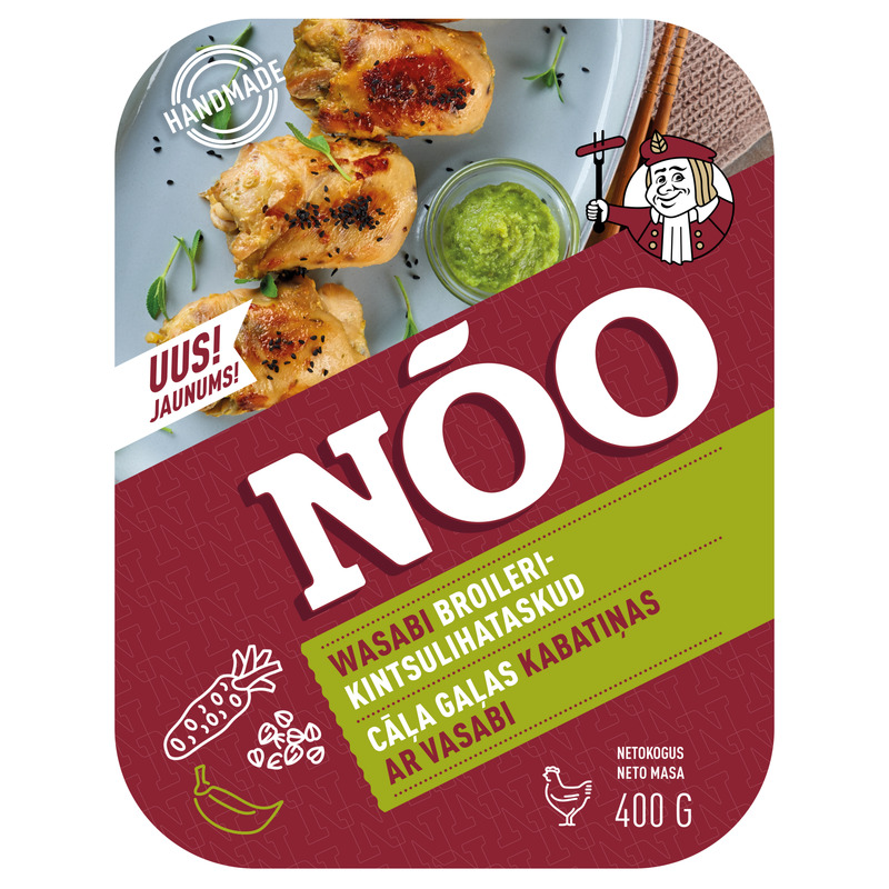 NÕO Wasabi broilerikintsulihataskud 400g