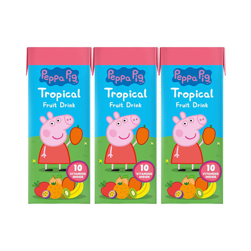 Peppa Pig Multivilja Kõrrejook 3x200ml