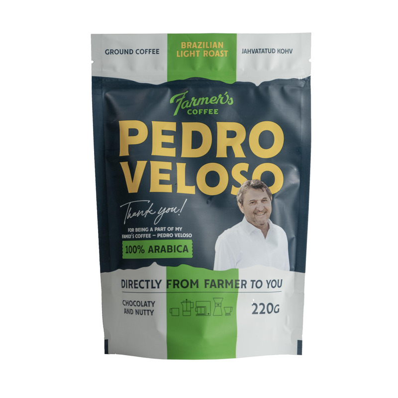 KAST 30 tk! Coffee People Farmer's Coffee Brazilian hele röst 220g