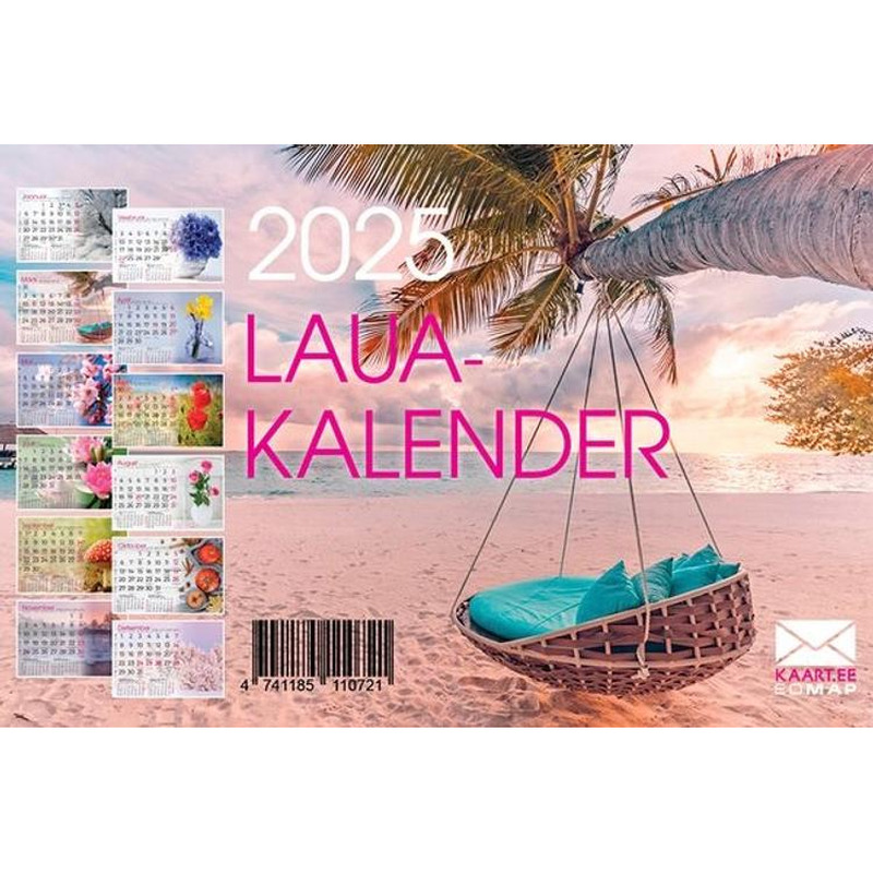 Lauakalender A5, EOMAP, 1 tk
