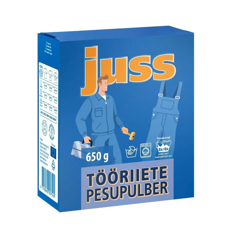 Pesupulber tööriietele Mayeri Juss 650g