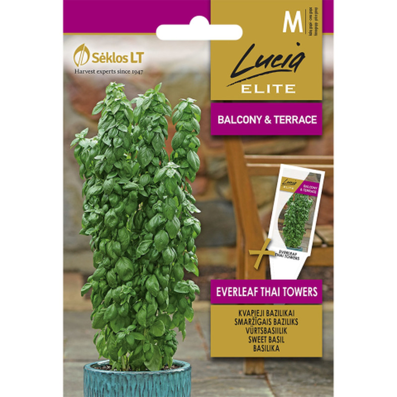 Seemned Lucia Elite Basiilik Everleaf Thai Towers LE