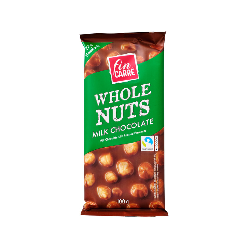 Piimašokolaad tervete sarapuupähklitega