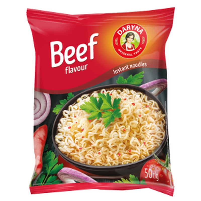 Veiselihamaitselised kiirnuudlid, DARYNA, 50 g