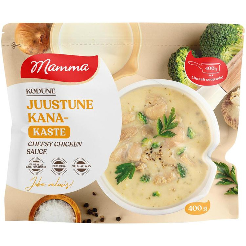 Mamma Juustune Kanakaste 400G