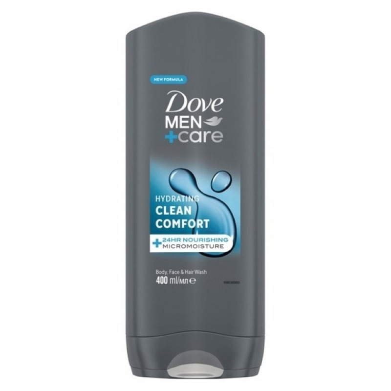 Dove Dušigeel Clean Comfort Meestele 400ml